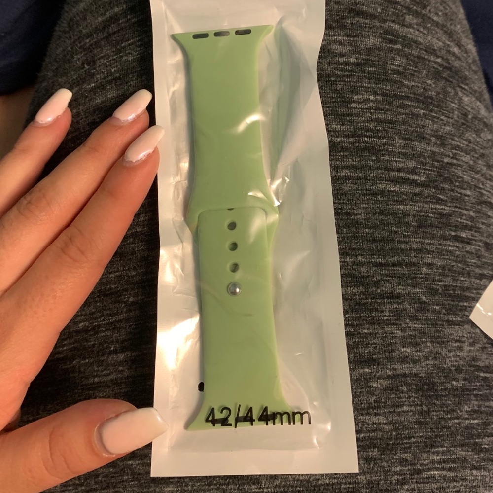 Apple watch silicone sports band 42/44mm s…